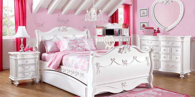 Disney Princess Fairytale White 8 Drawer Dresser - Thumbnail - Image 3