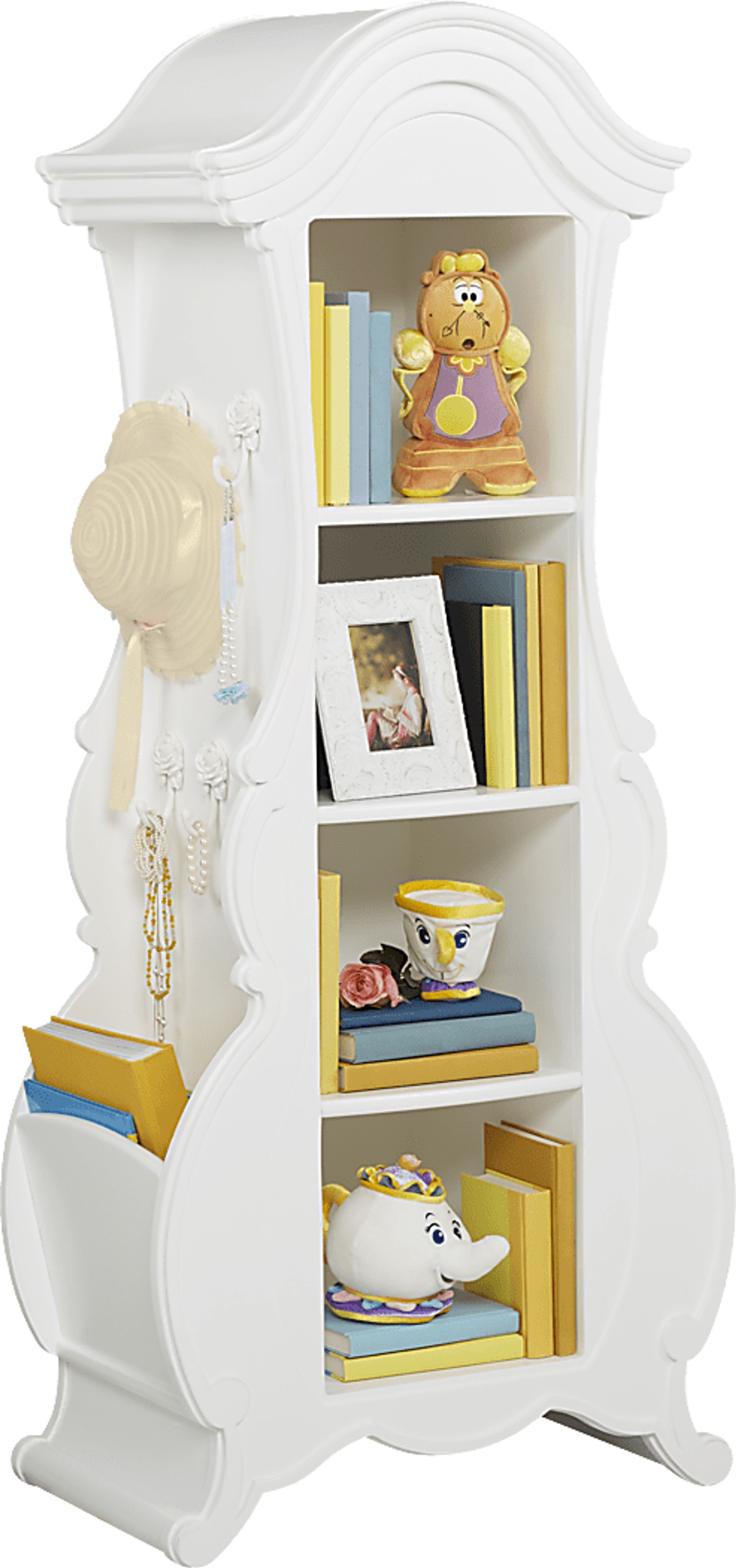 Disney Princess Fairytale White Bookcase - Image 1