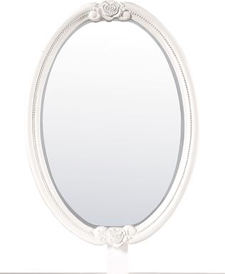 Disney Princess Fairytale White Oval Mirror