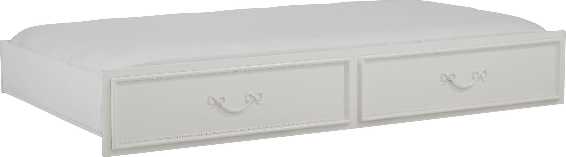 Disney Princess Fairytale White Twin Storage Trundle - Image 1