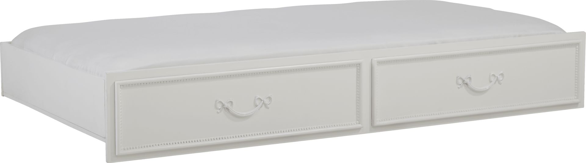 Disney Princess Fairytale White Twin Storage Trundle - Image 1