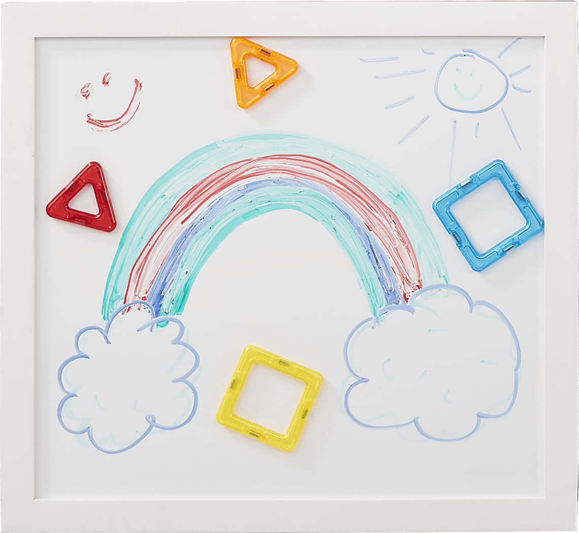 Kids Preston Place White Activity Panel