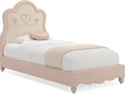 twin upholstered bed