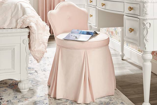 Disney Princess Pink Vanity Chair - Thumbnail - Image 1