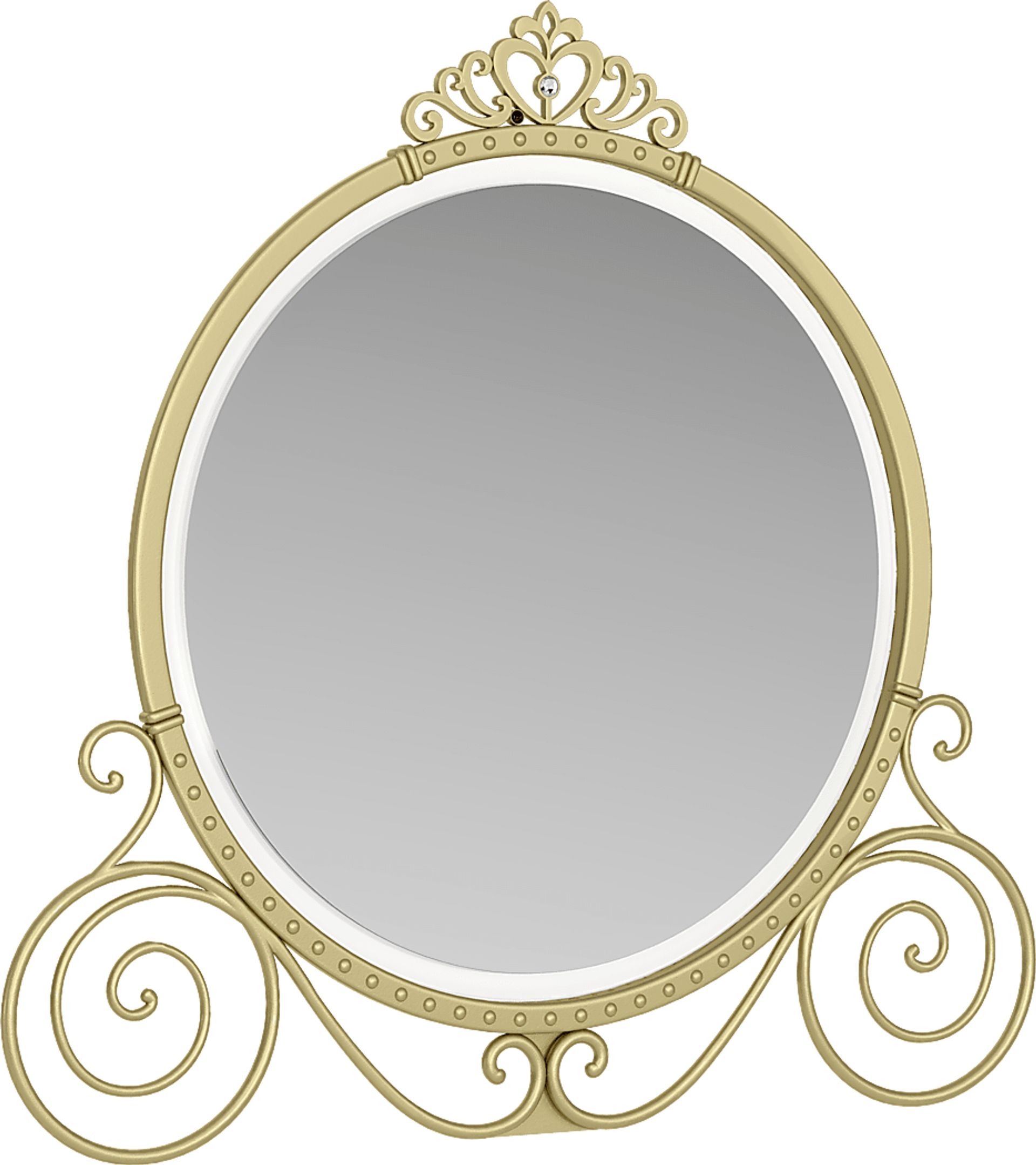 Disney Princess Royal Gold Carriage Mirror - Image 2