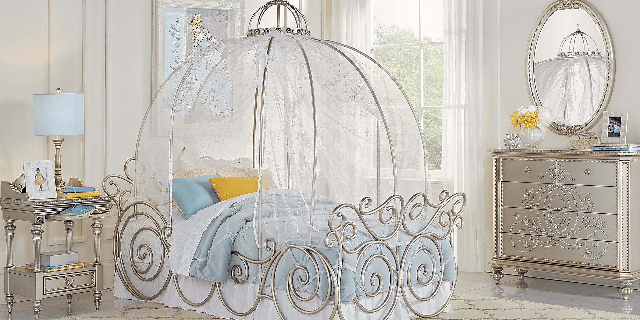 Cinderella kids outlet bed