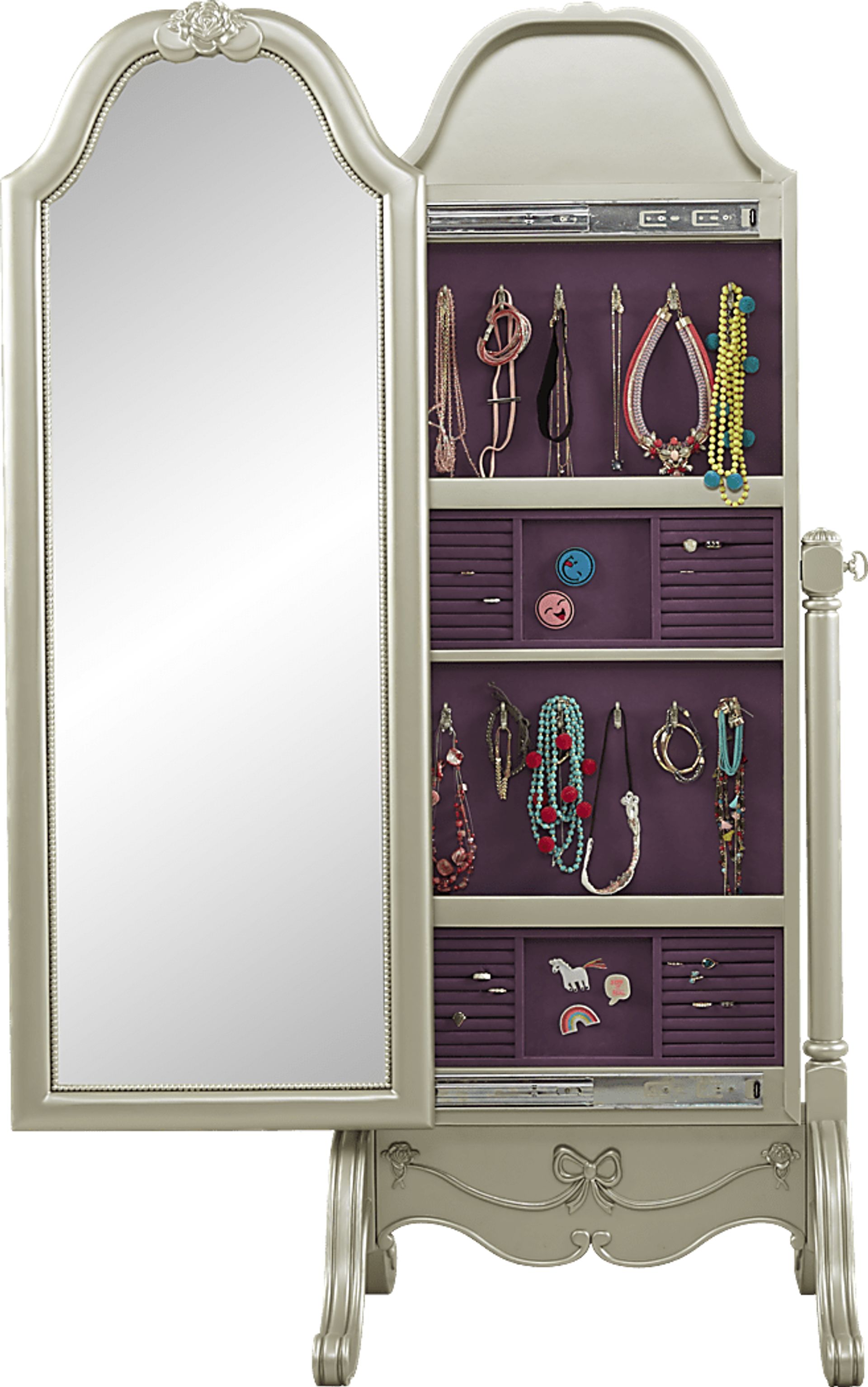 Disney Princess Silver Jewelry Mirror - Image 2