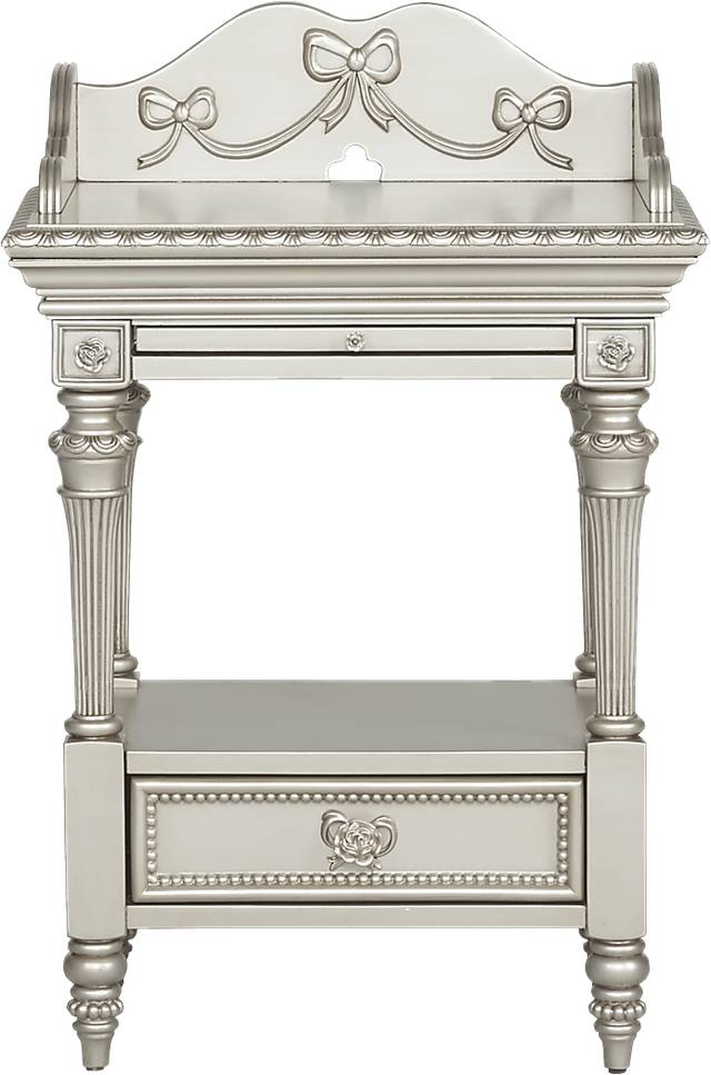 Disney Princess Silver Night Table - Thumbnail - Image 1