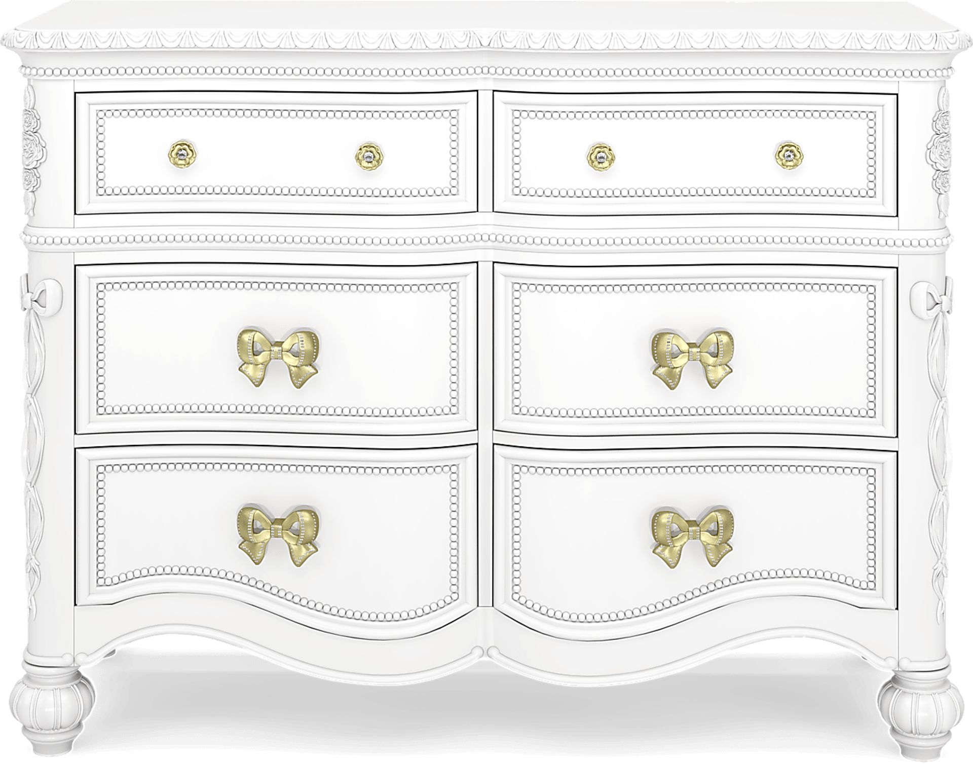 Disney Princess Sparkle White Twin Upholstered Bedroom - Image 4