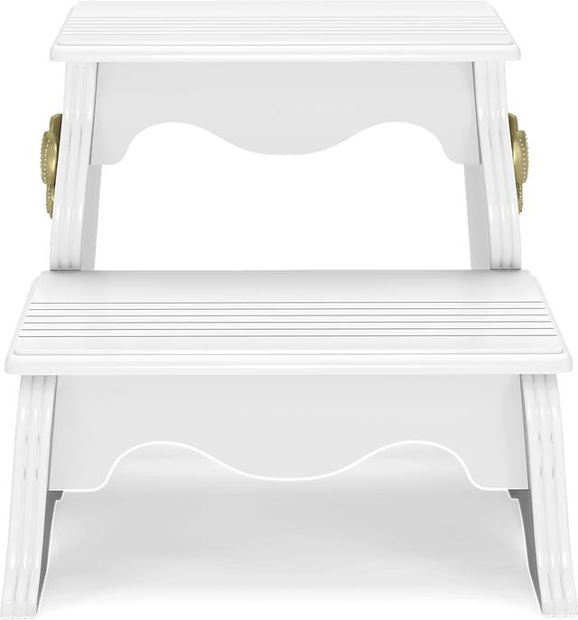 Disney Princess Sparkle White Bed Step Stool - Thumbnail - Image 2