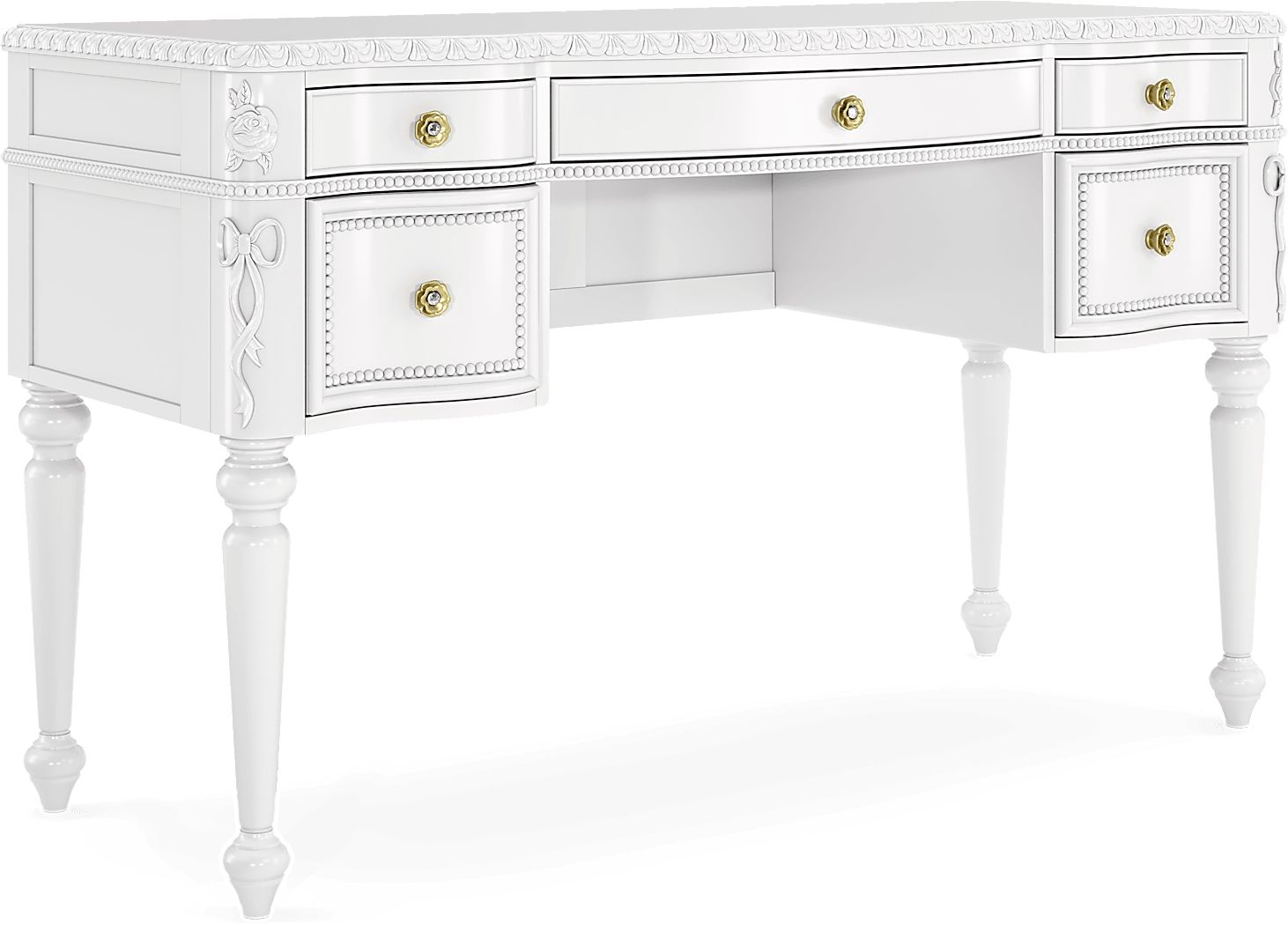 Disney Princess Sparkle White Desk