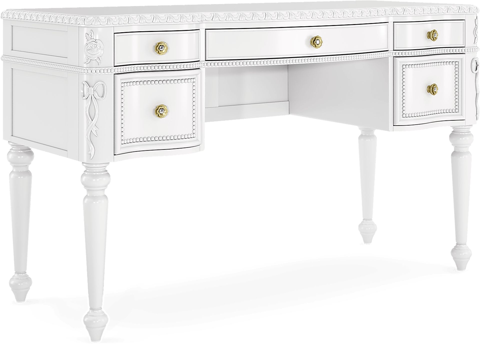 Disney Princess Sparkle White Desk - Image 2