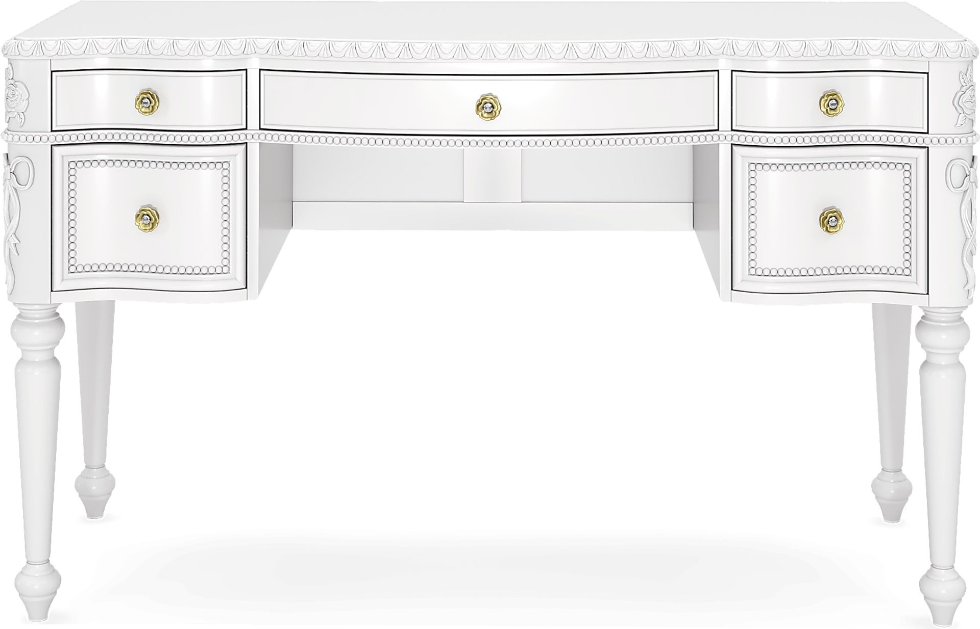 Disney Princess Sparkle White Desk - Image 1