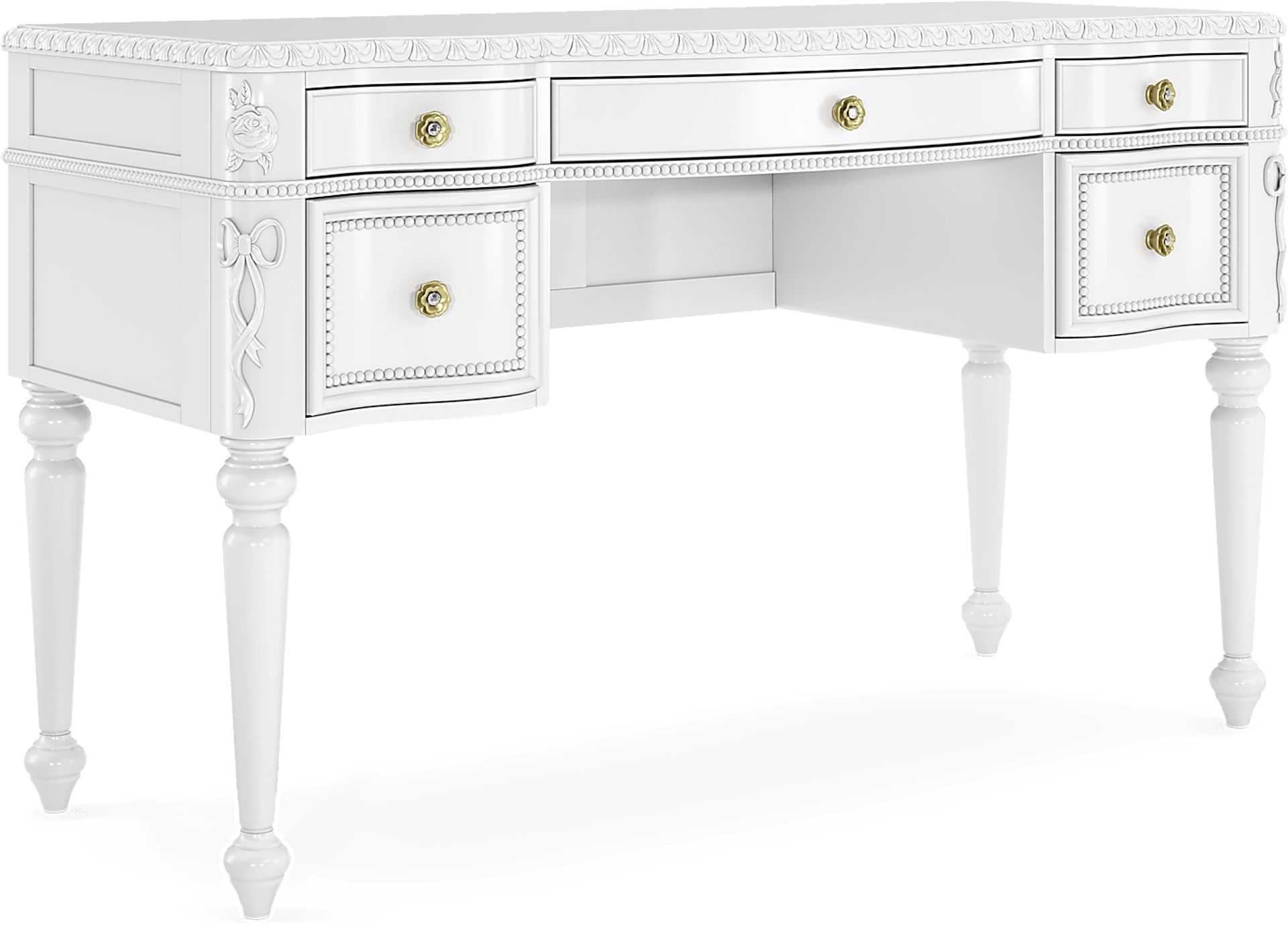 Disney Princess Sparkle White Desk - Image 2