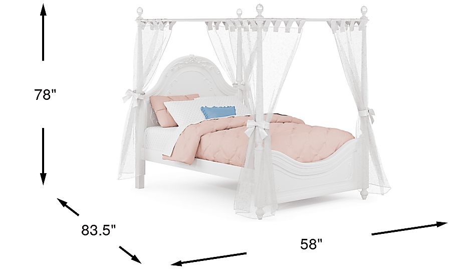 Disney Princess Canopy Bed - Thumbnail 4