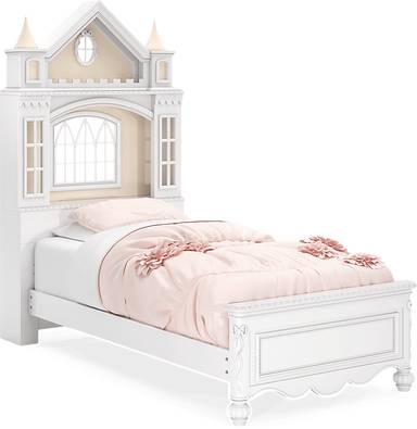 twin castle bed