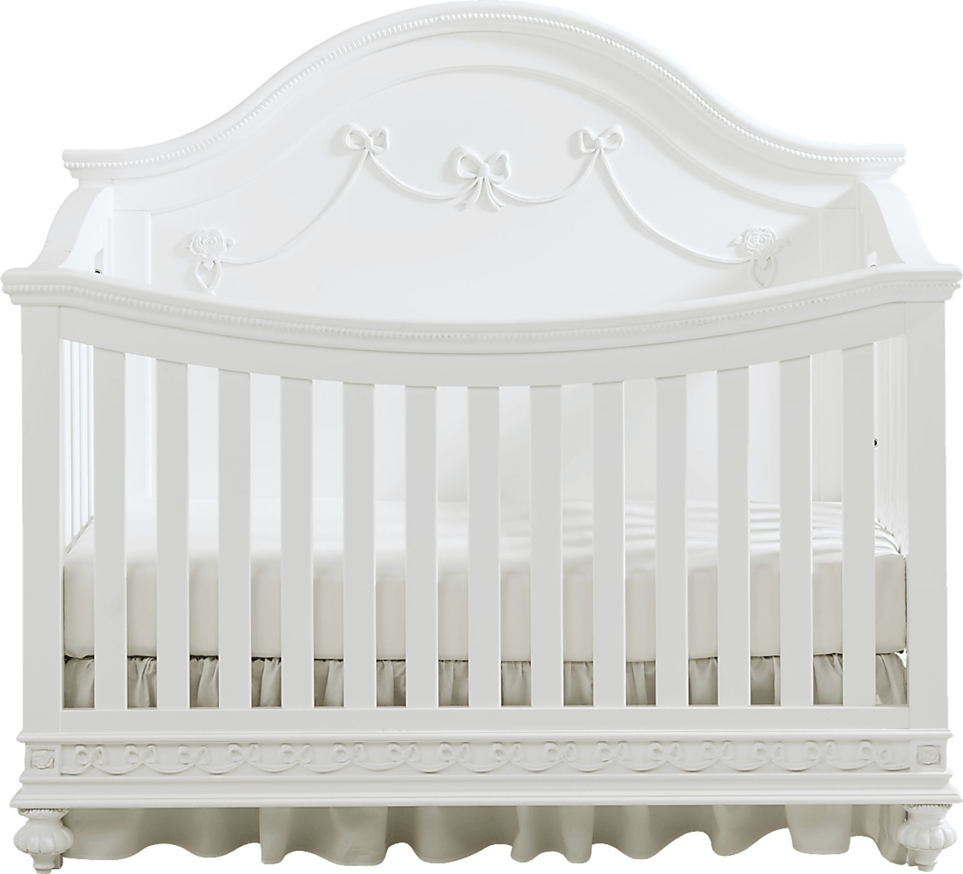 Disney Princess Fairytale White Colors White Crib Rooms to Go