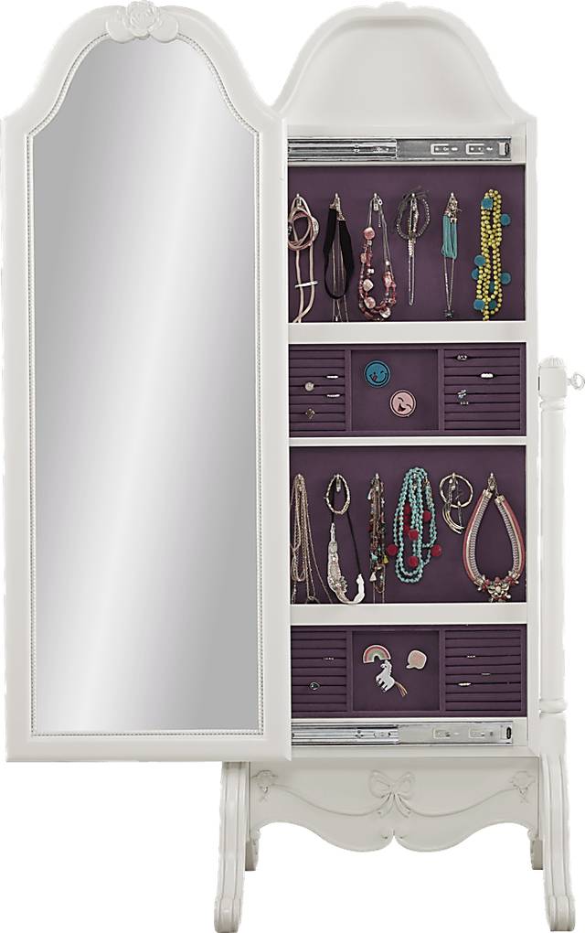 Disney Princess White Jewelry Mirror - Thumbnail - Image 2