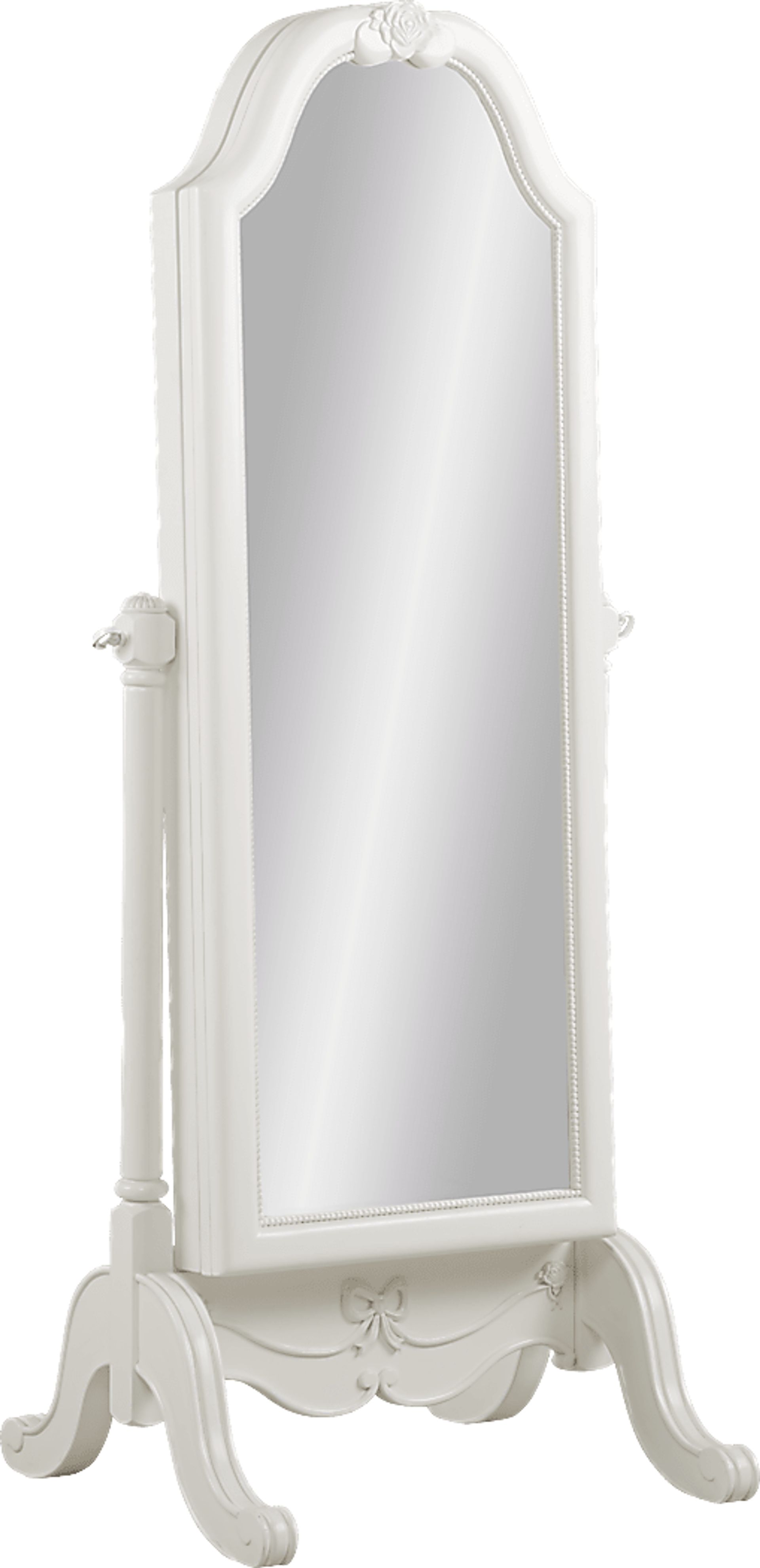 Disney Princess White Jewelry Mirror - Image 1