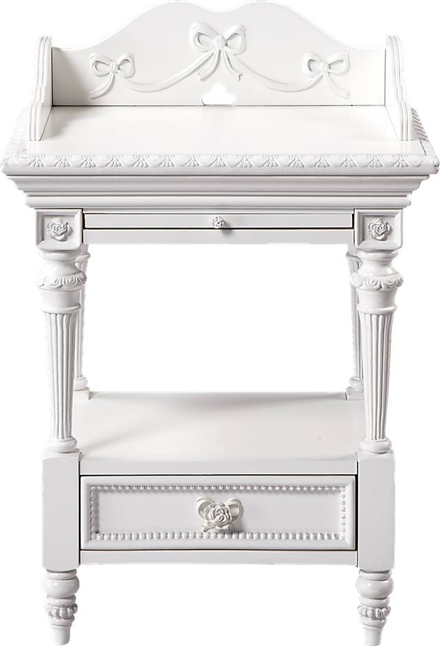 Disney Princess White Night Table - Thumbnail - Image 1