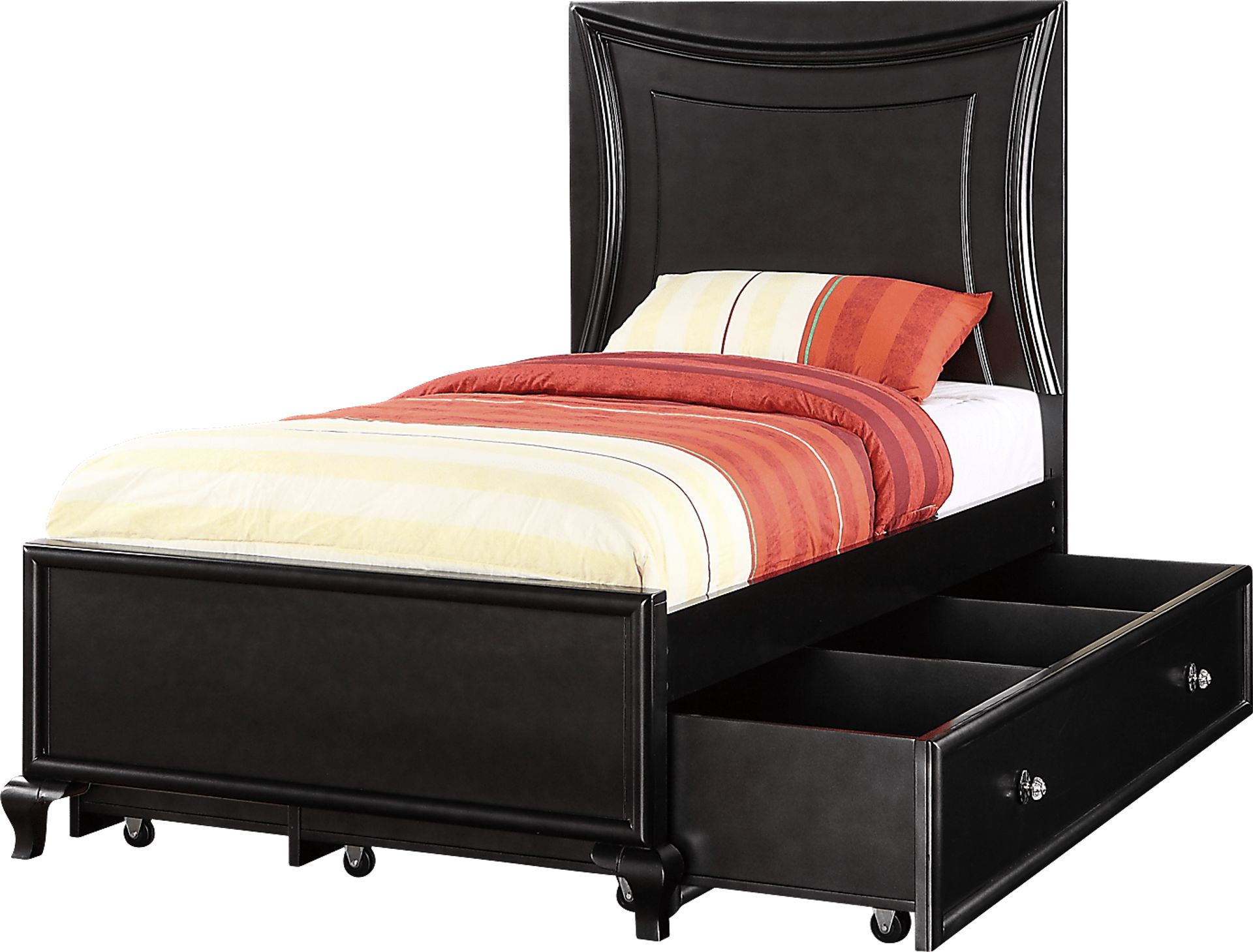 Disney Shake It Up Black 3 Pc Twin Panel Bed - Image 2