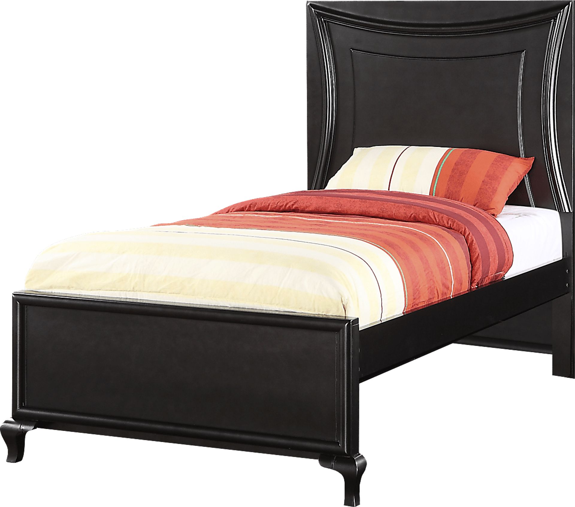 Disney Shake It Up Black 3 Pc Twin Panel Bed - Image 1
