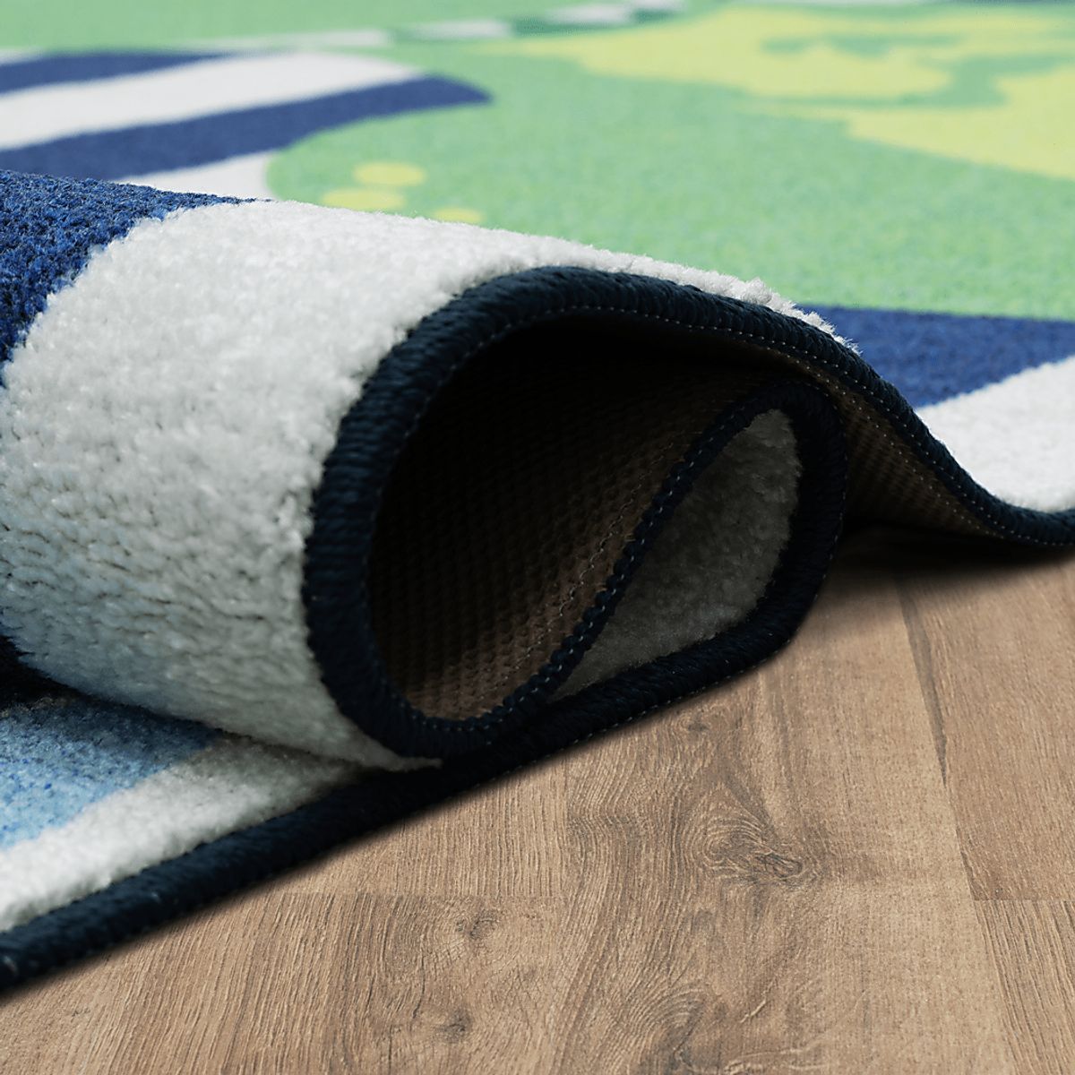 Disney Toy Story Rex Navy Blue Rugs | Rooms to Go