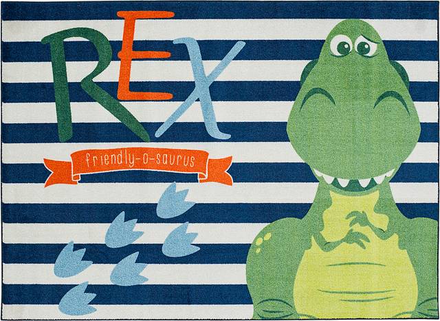 Disney Toy Story Rex Navy 5' x 7' Rug - Thumbnail - Image 1