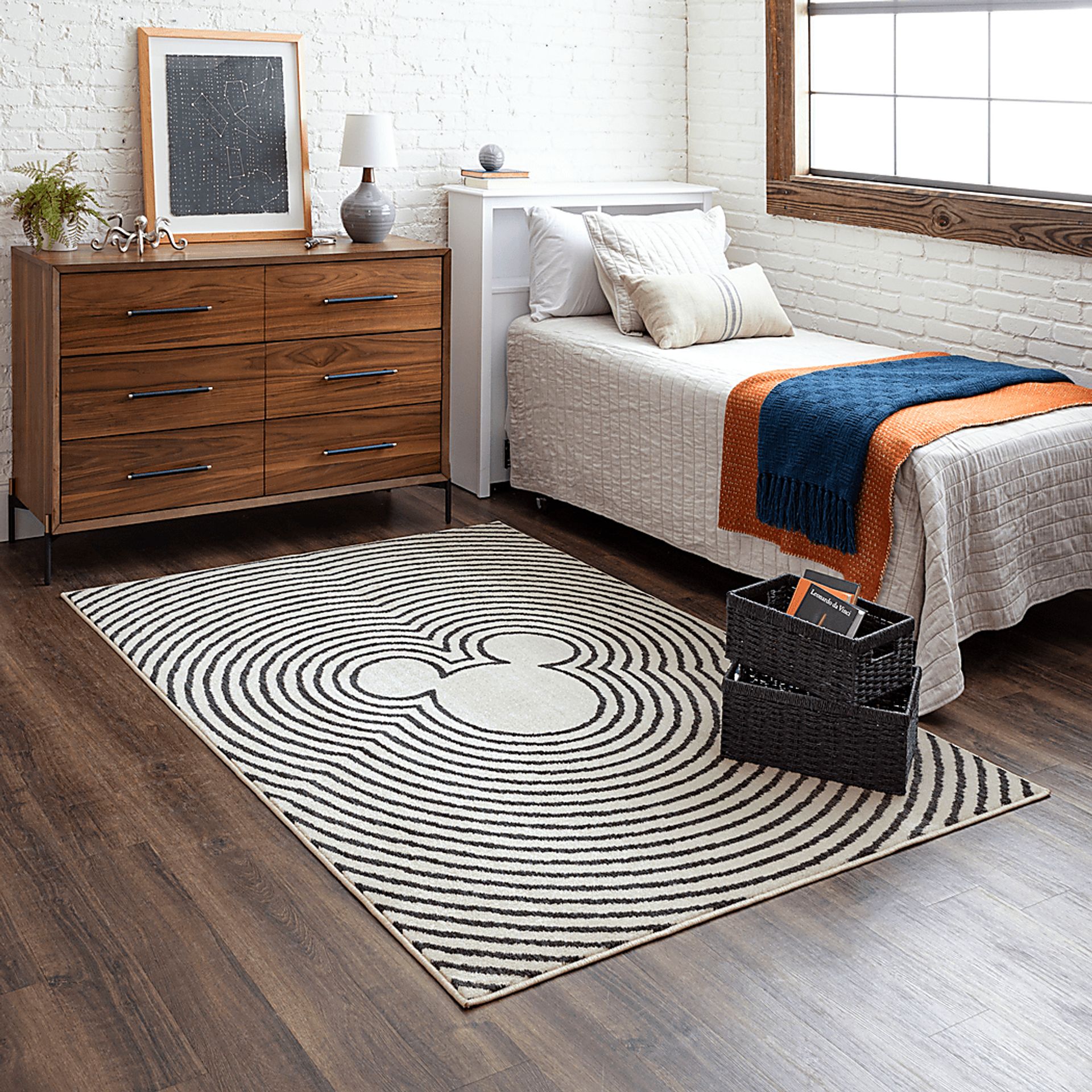 Disney's Mickey Echo Blue 3'6 x 5' Rug - Image 2