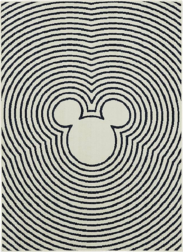 Disney's Mickey Echo Blue 8' x 10' Rug - Thumbnail - Image 1