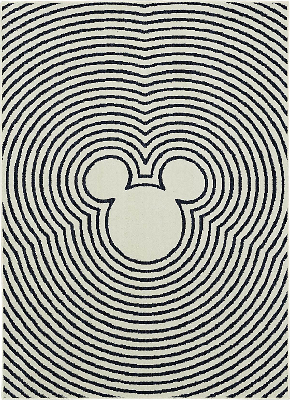 Disney'S Mickey Echo Blue Polyester Fabric 8 X 10 Rug | Rooms to Go