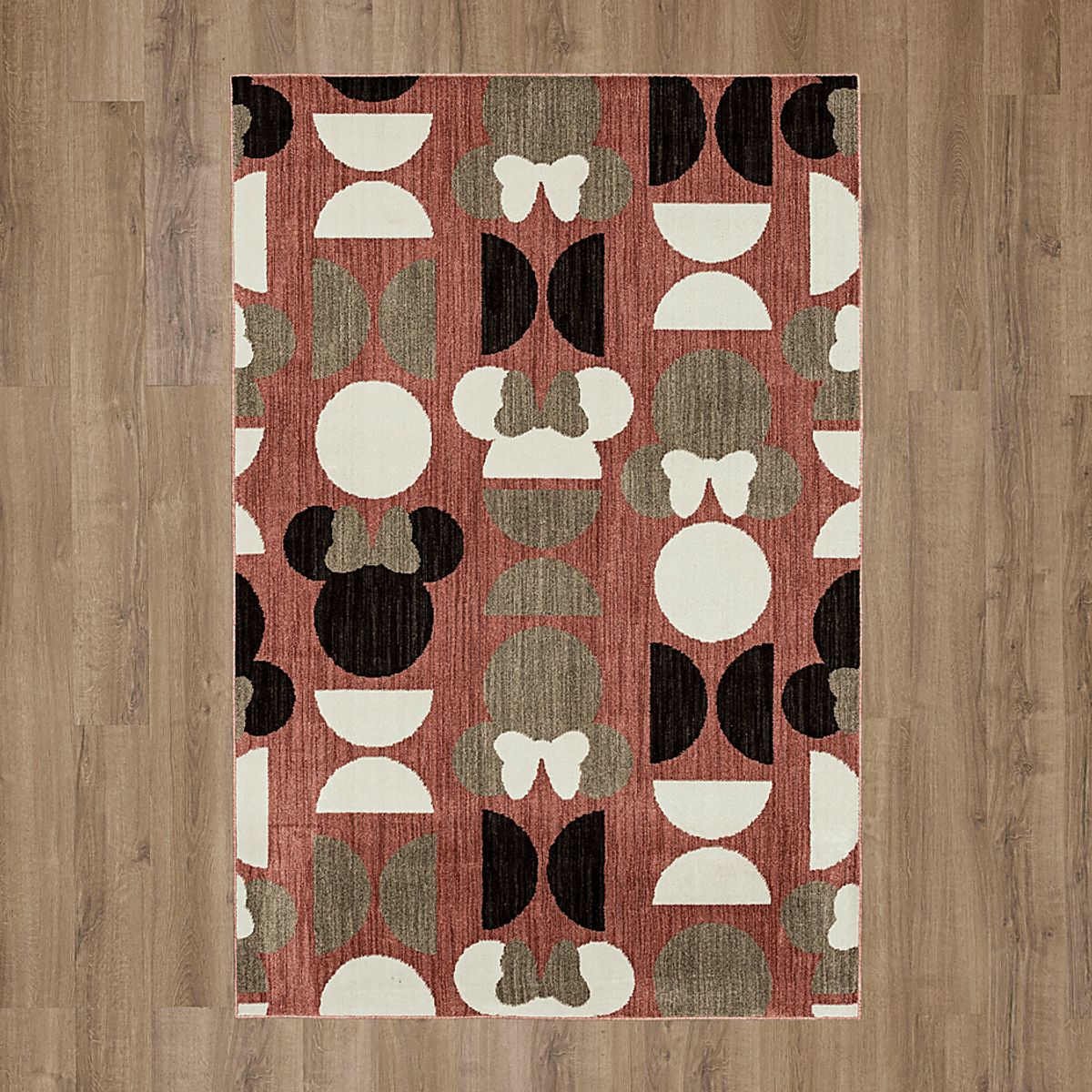 Disney'S Minnie Mid-Mod 5 X 7 Rug | Rooms to Go