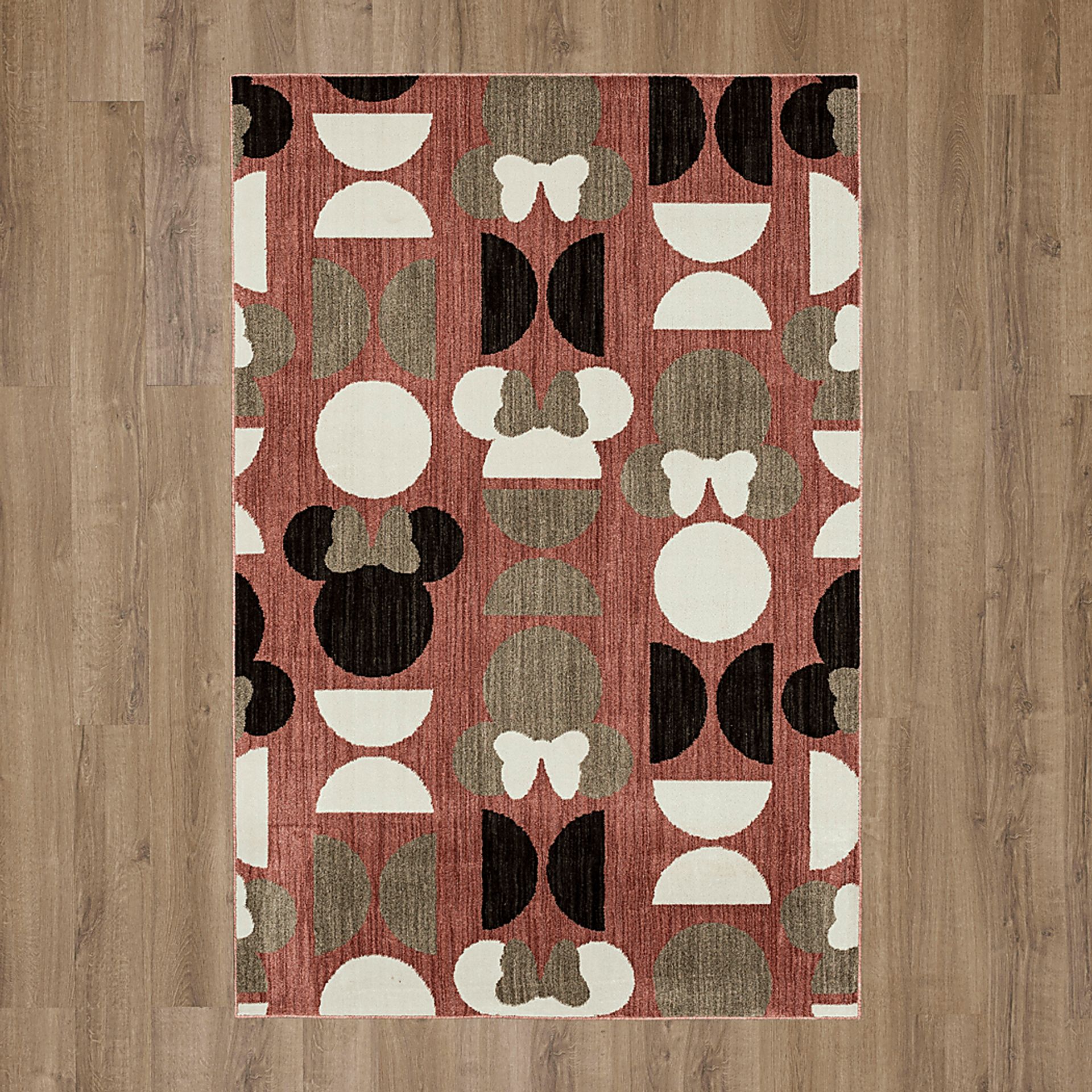 Disney's Minnie Mid-Mod Pink 8' x 10' Rug - Image 8