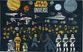 Disney's Star Wars Collage Black 3'6 x 5' Rug