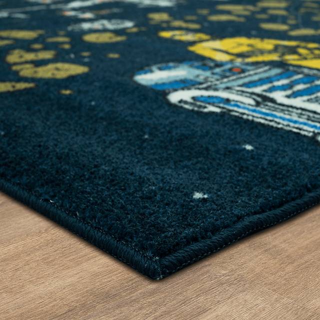 Kids Star Wars Collage Black 8' x 10' Rug - Thumbnail - Image 3