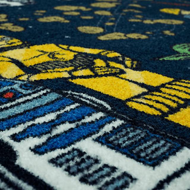 Kids Star Wars Collage Black 8' x 10' Rug - Thumbnail - Image 5