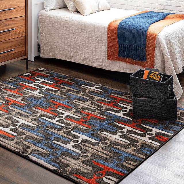 Kids Star Wars Intergalactic TIE Fighters Multi 3'6 x 5' Rug - Thumbnail - Image 9