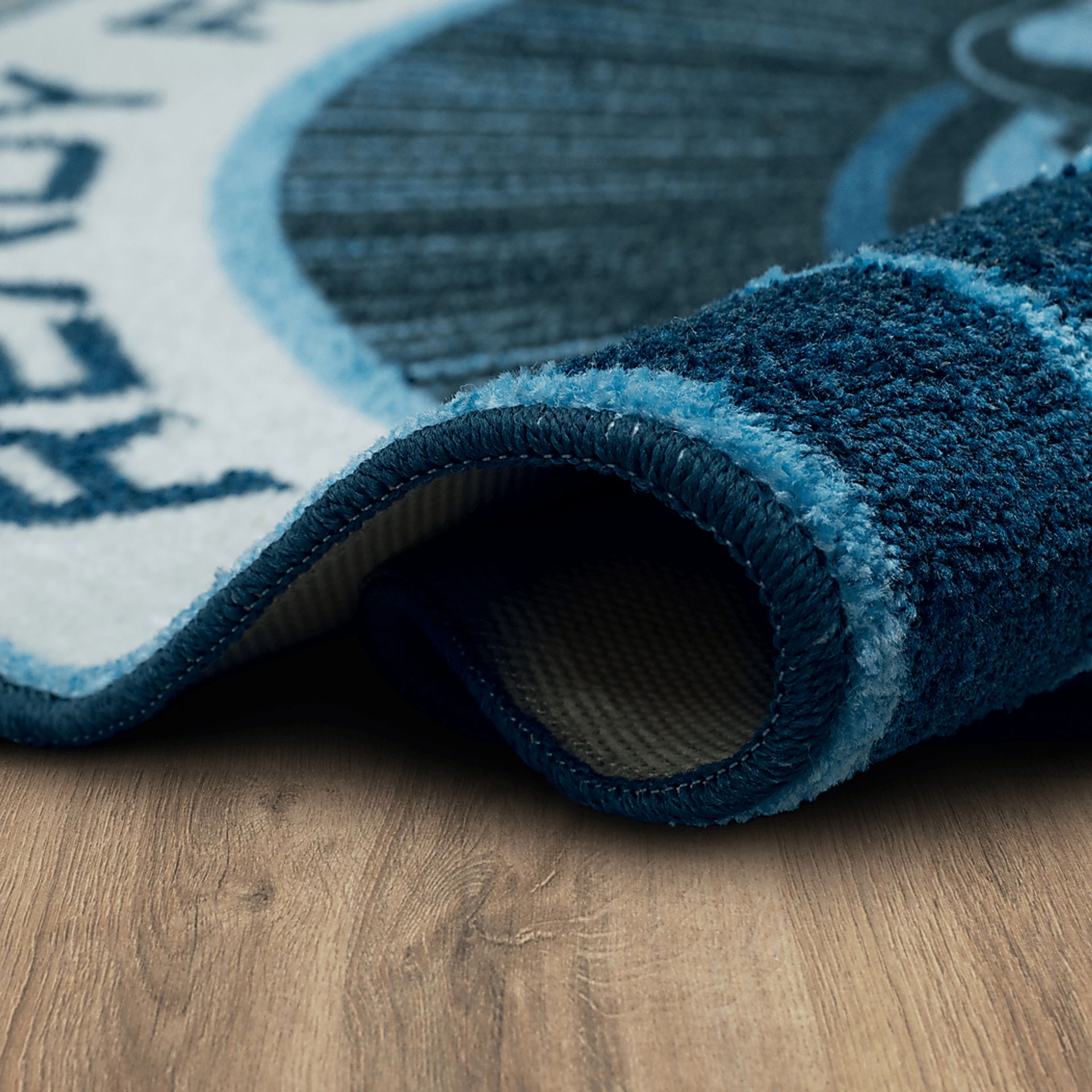 Kids Star Wars Ready For Adventure Blue 5' Round Rug - Image 6