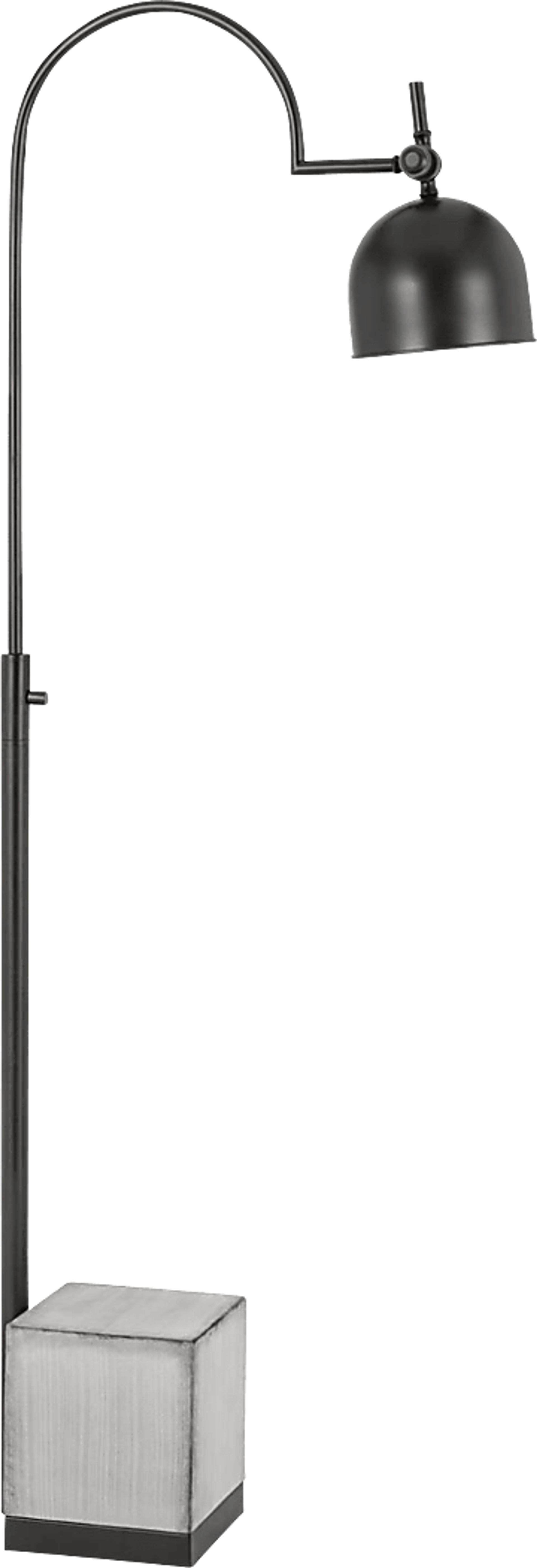 Disspayne Black Floor Lamp - Image 1