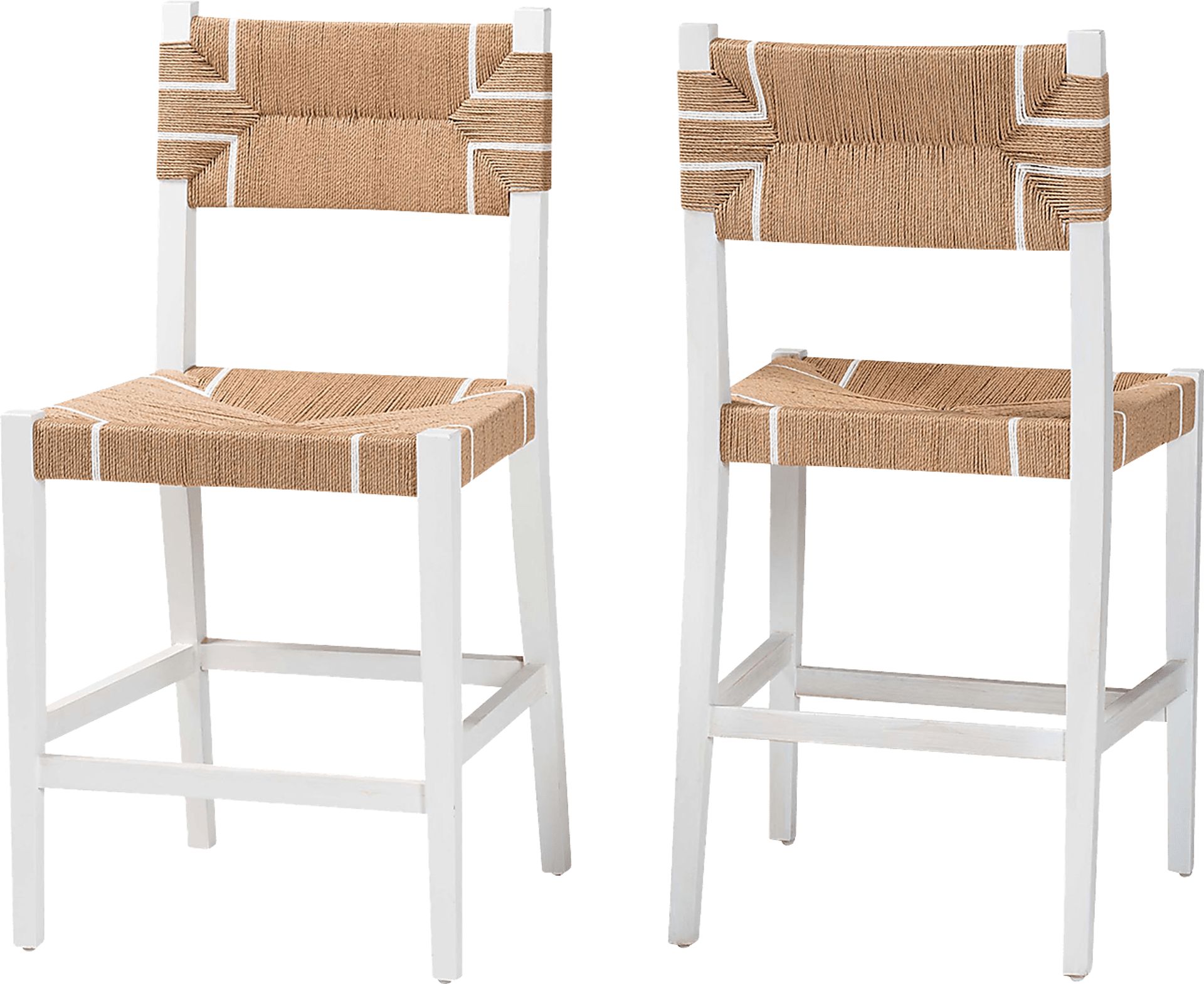 Disston Brown Counter Stool, Set of 2 - Image 1