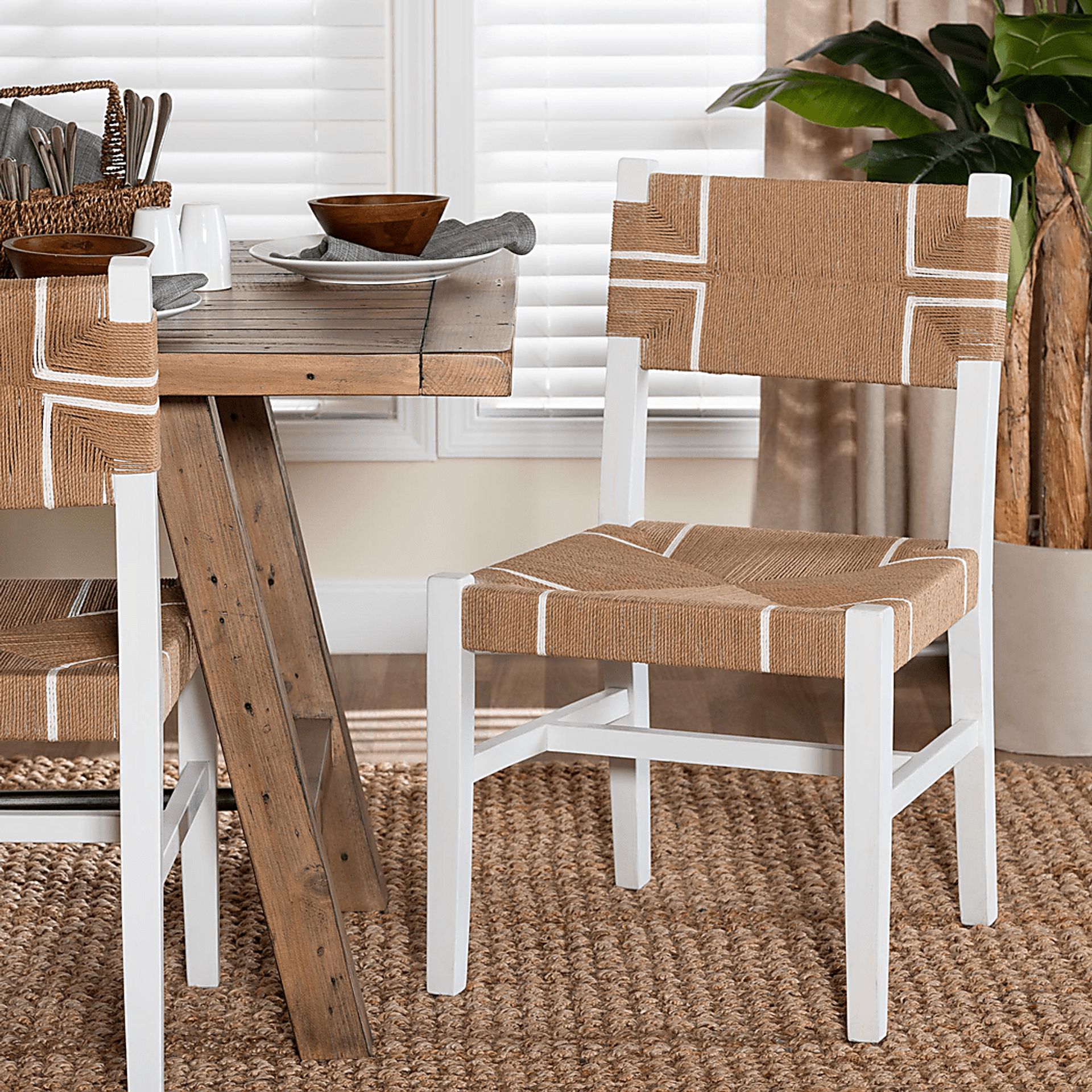 Disston Brown Dining Chair - Image 2