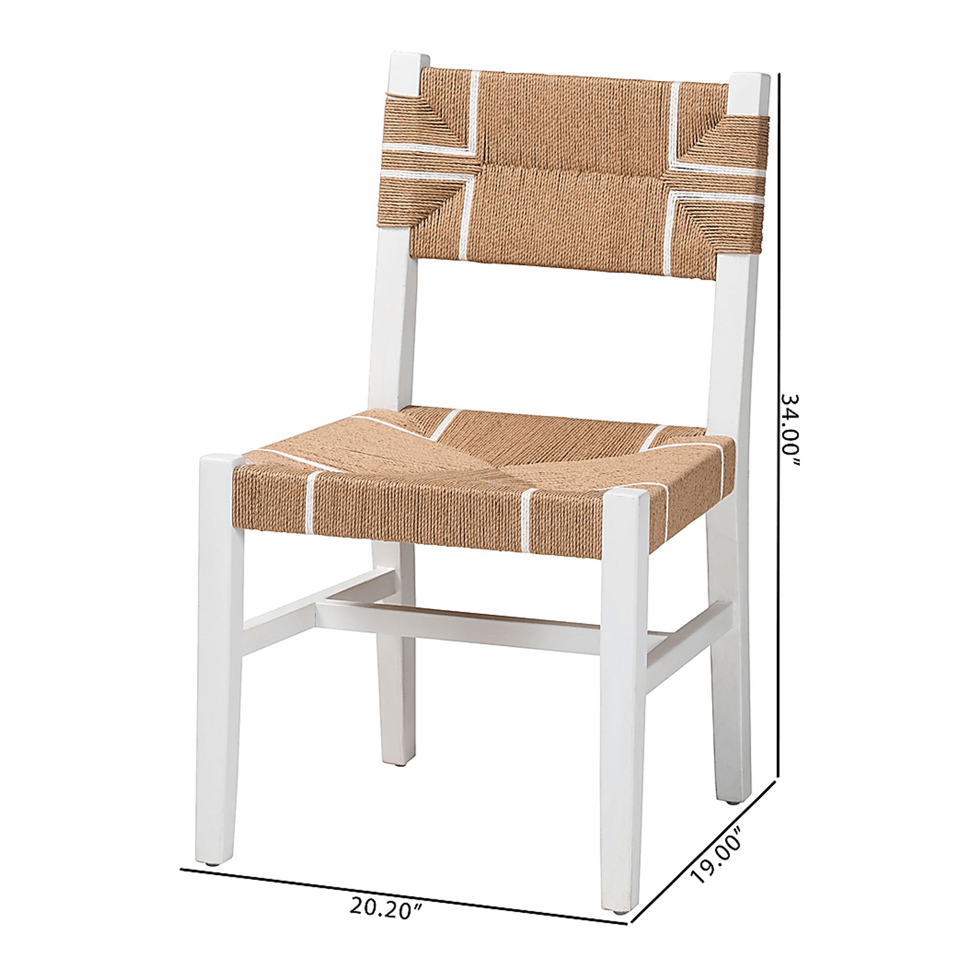 Disston Brown Dining Chair - Image 3