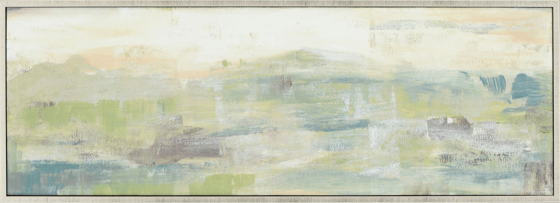 Distant Land III Green Artwork - Image 1