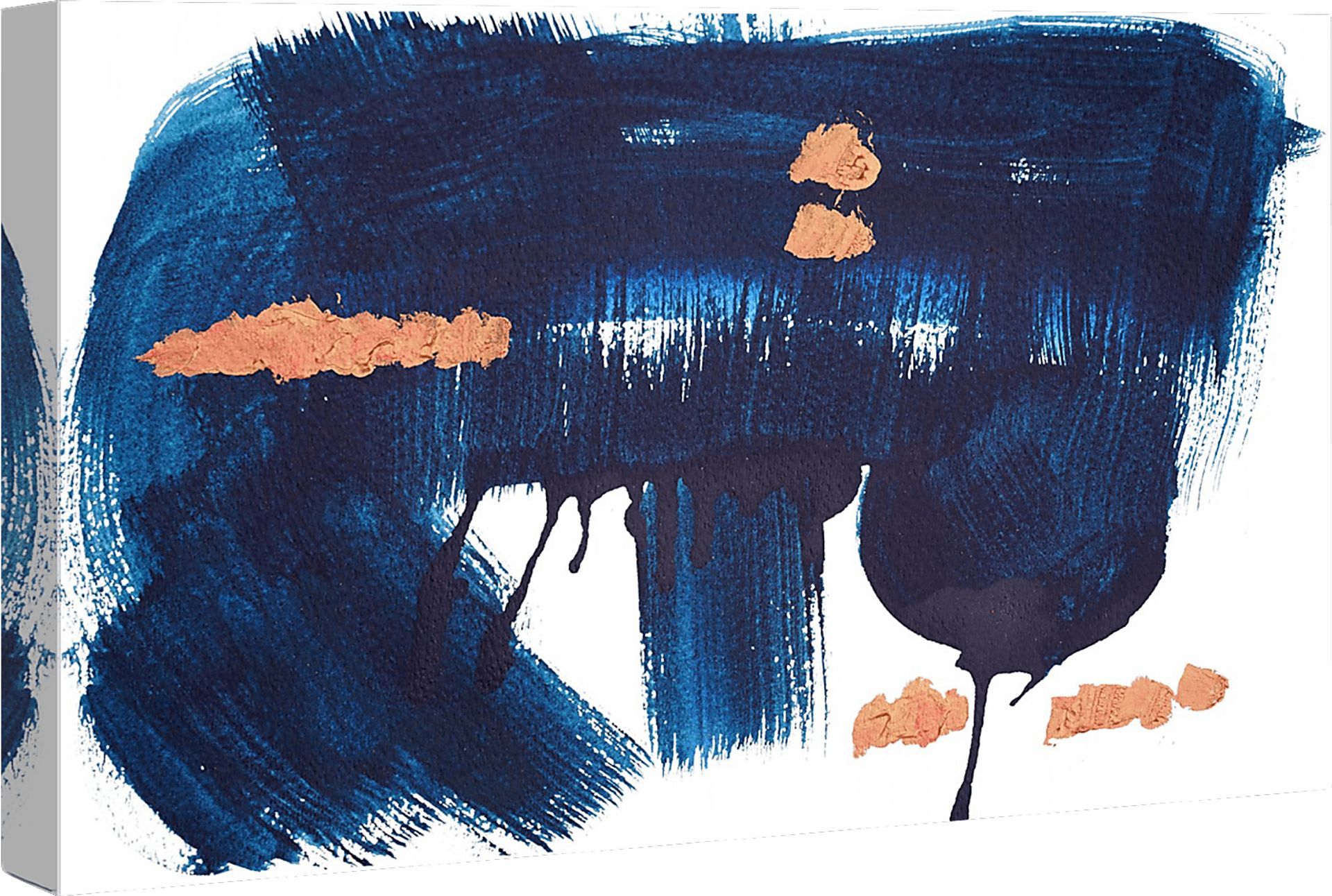Distant Thought Blue Artwork - Image 2