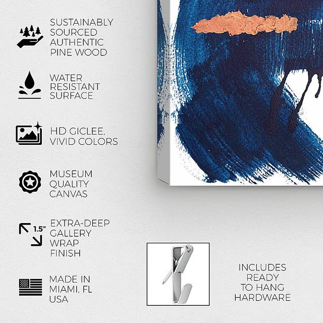 Distant Thought Blue Artwork - Thumbnail - Image 3