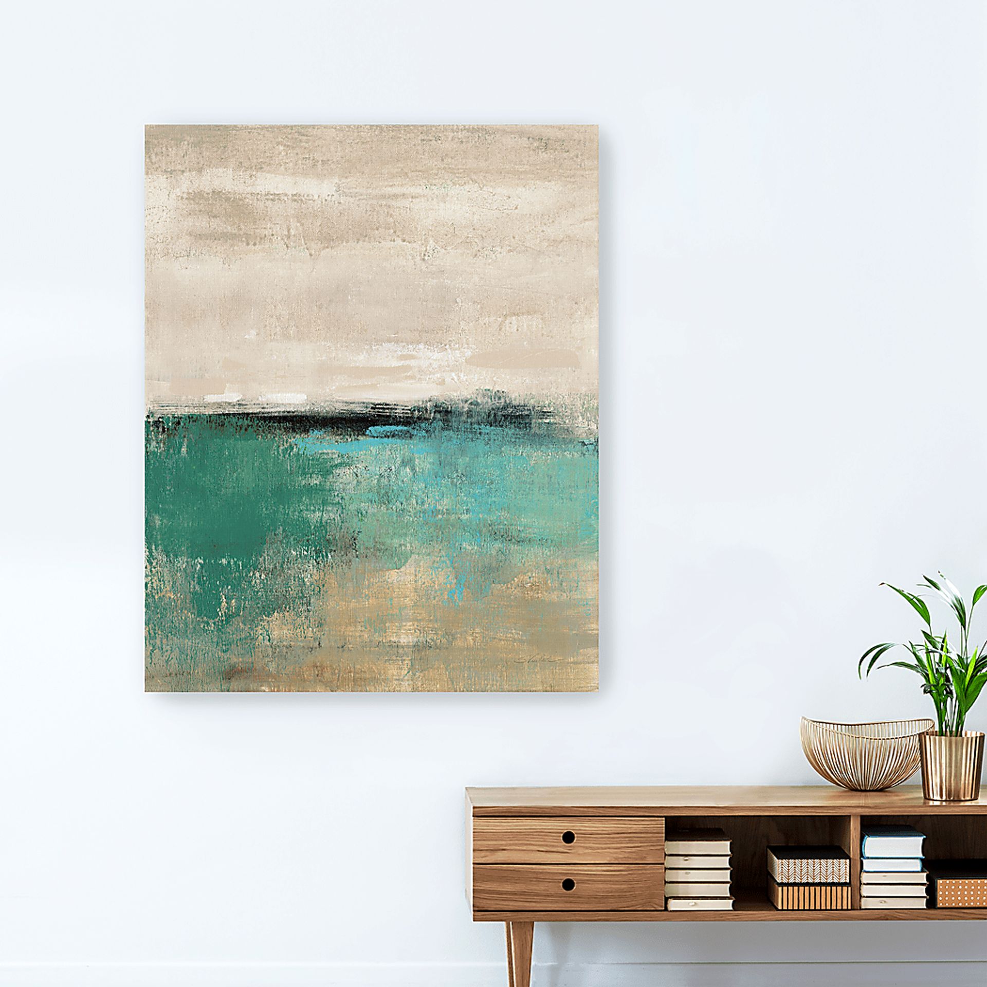 Distant Vision Green Artwork - Image 3