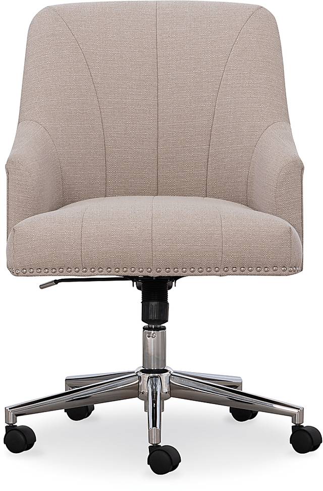 Ditchford Linen Office Chair - Thumbnail - Image 3