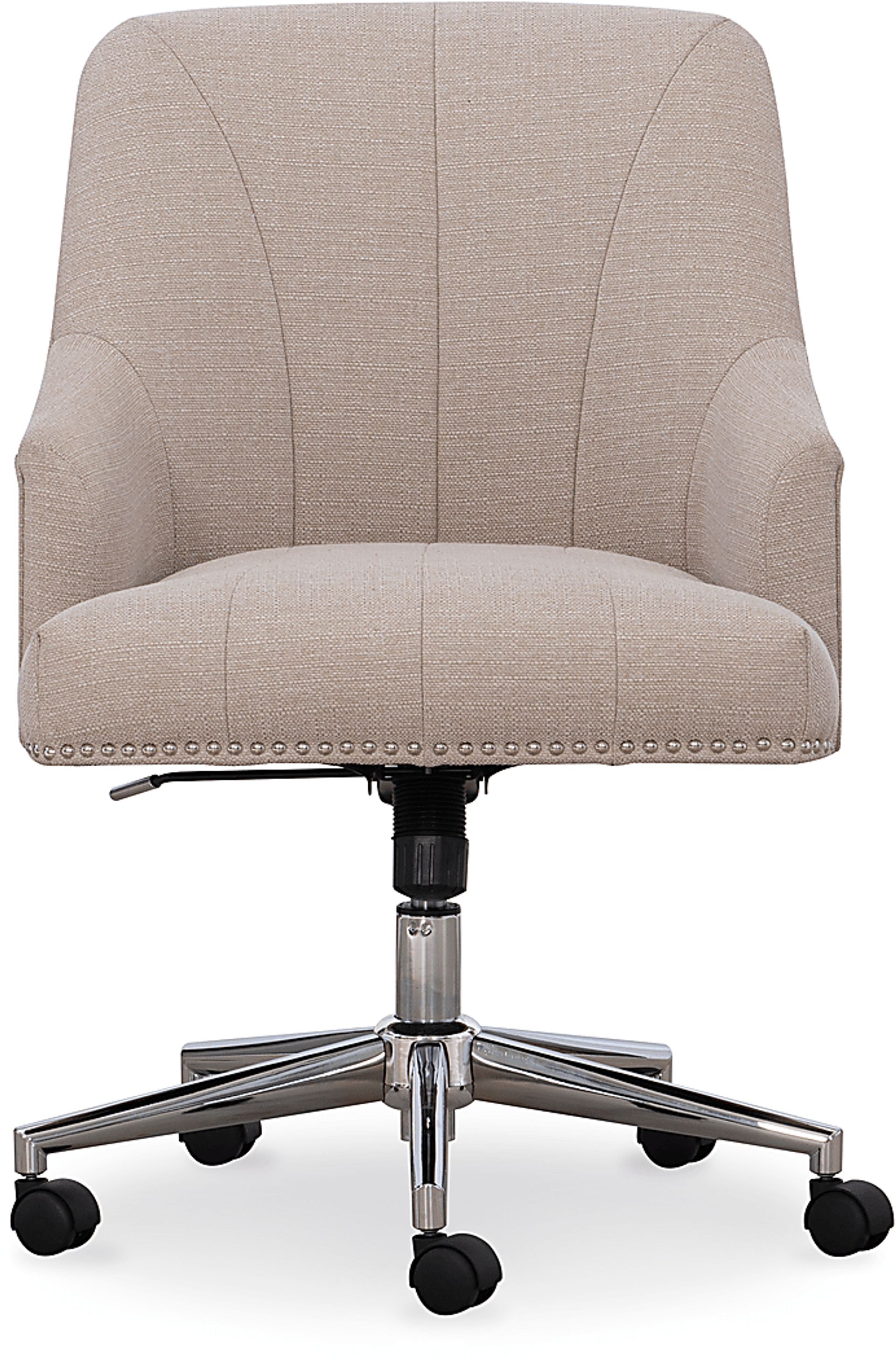 Ditchford Linen Office Chair - Image 3
