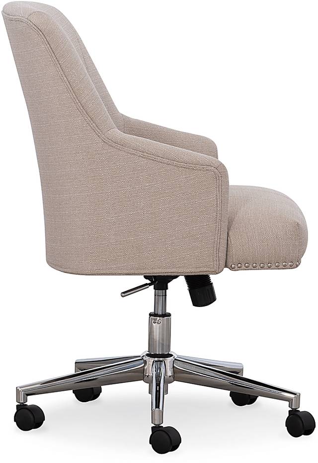Ditchford Linen Office Chair - Thumbnail - Image 4
