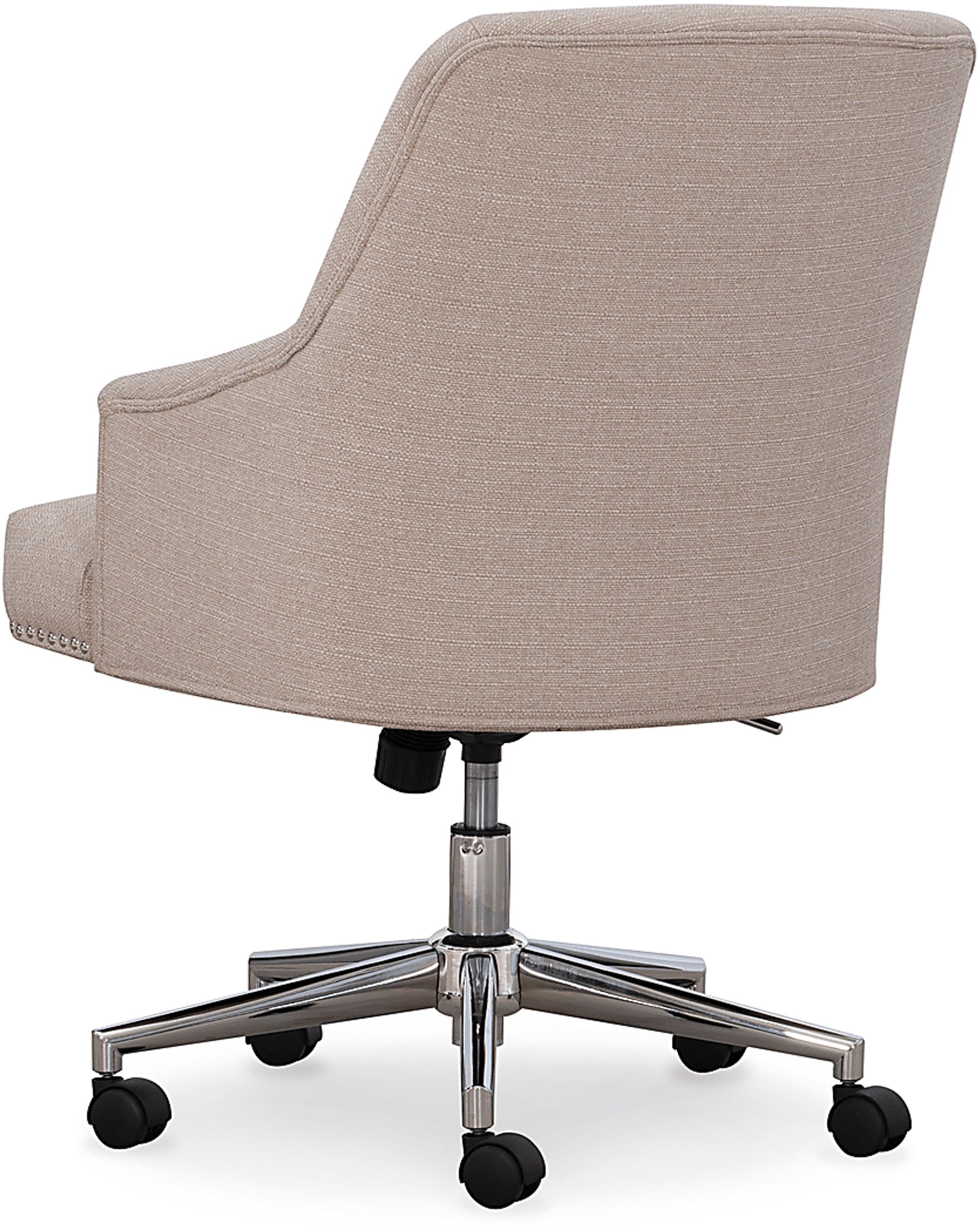 Ditchford Linen Office Chair - Image 5